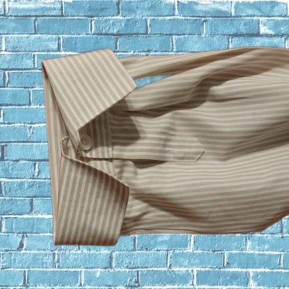 Chico's pinstriped shirt, size 0 - Picture 4 of 8